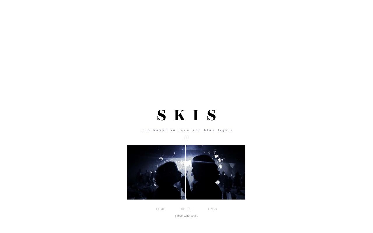 Carrd profile picture for @skis